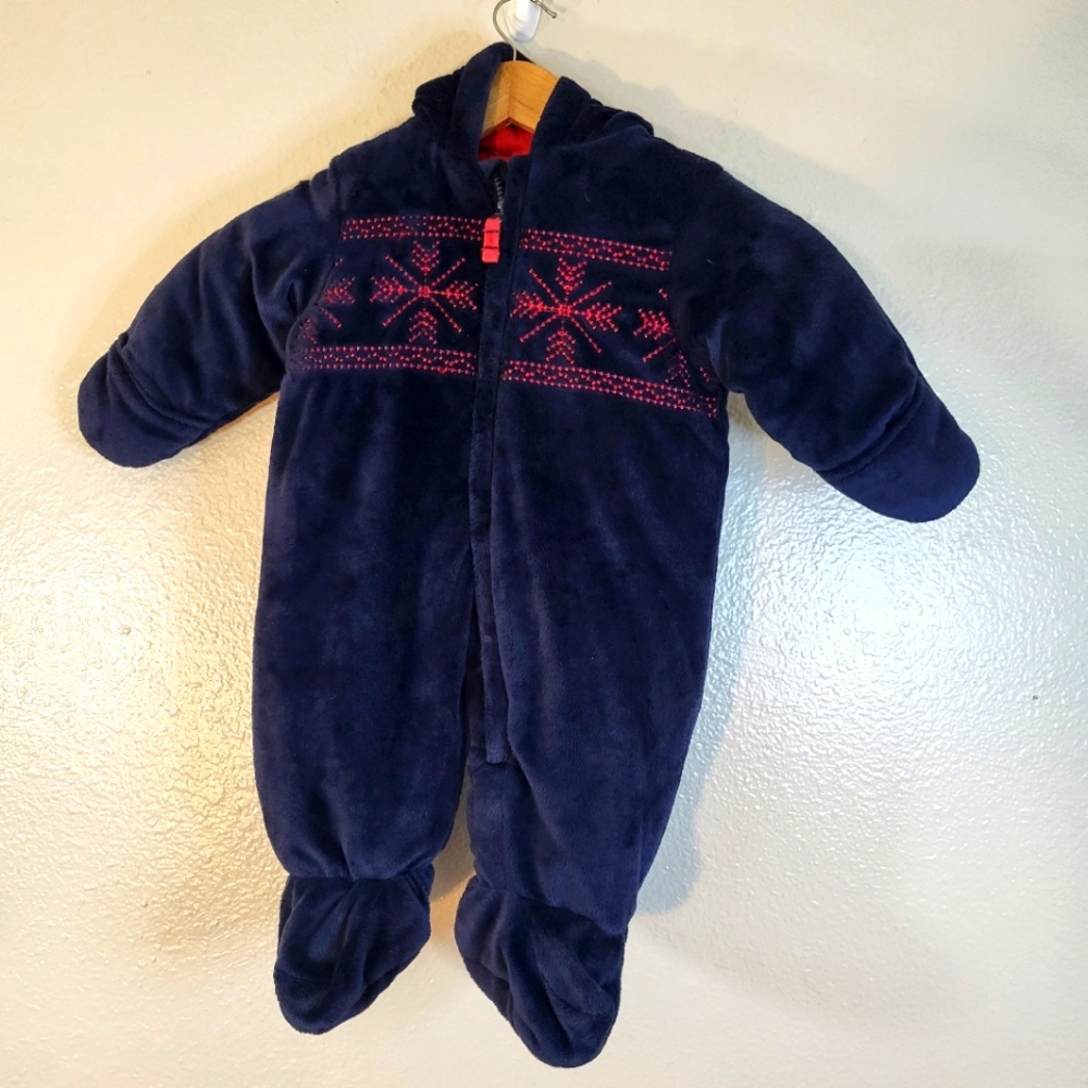 London Fog Fleece Bunting Snowsuit